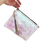 Sequin bag  White - Image 2